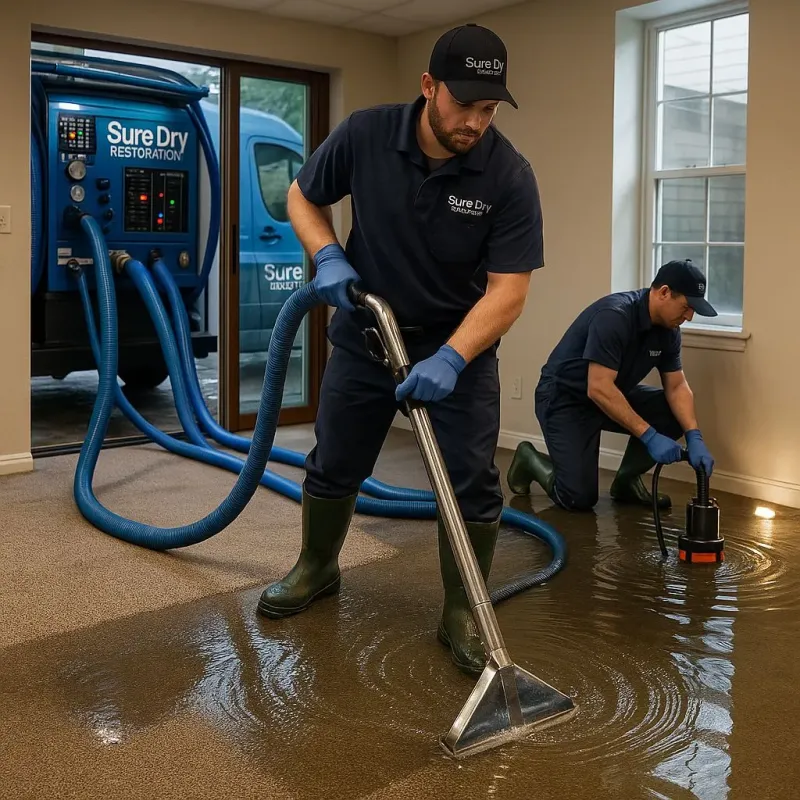 Water Extraction and Removal process in Norway, MI